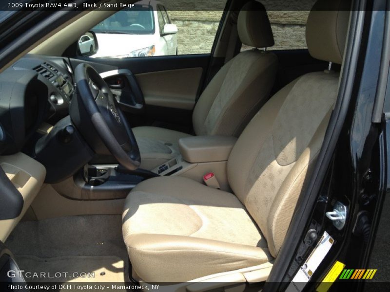 Black / Sand Beige 2009 Toyota RAV4 4WD