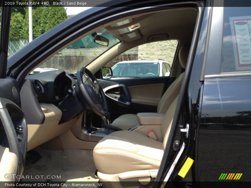 Black / Sand Beige 2009 Toyota RAV4 4WD