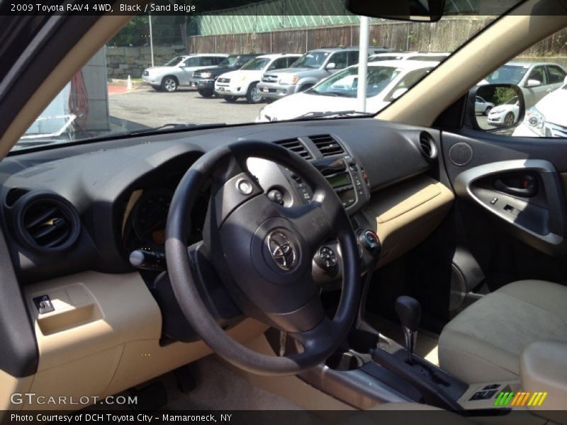 Black / Sand Beige 2009 Toyota RAV4 4WD