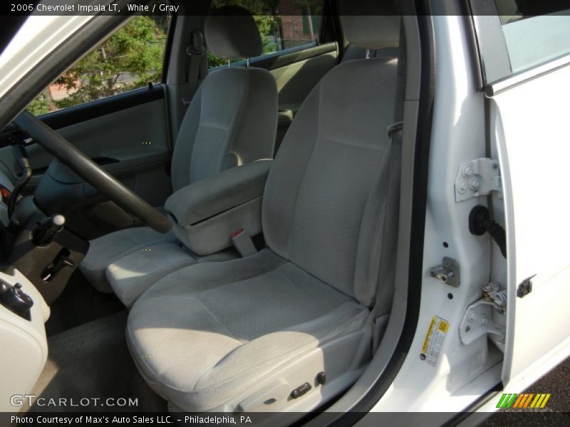 White / Gray 2006 Chevrolet Impala LT