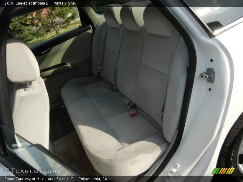 White / Gray 2006 Chevrolet Impala LT