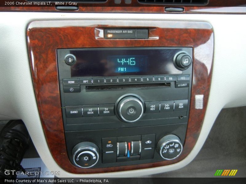 White / Gray 2006 Chevrolet Impala LT