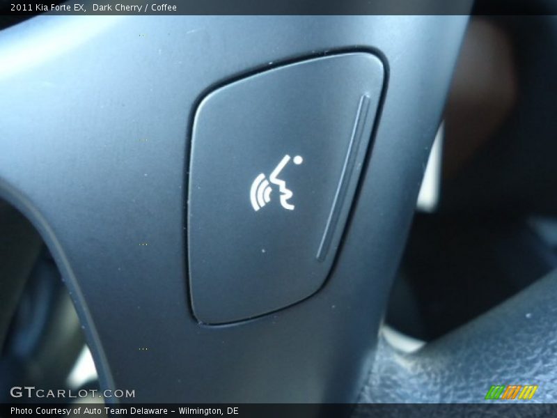 Dark Cherry / Coffee 2011 Kia Forte EX
