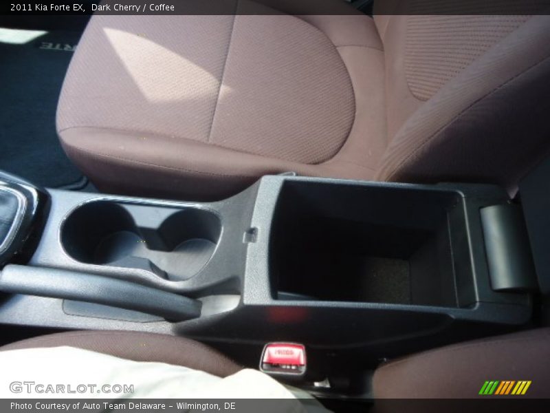 Dark Cherry / Coffee 2011 Kia Forte EX