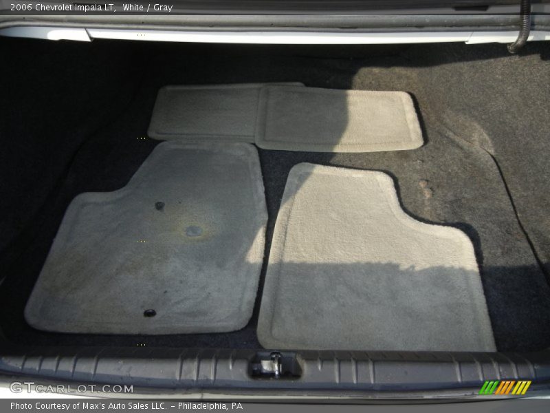 White / Gray 2006 Chevrolet Impala LT