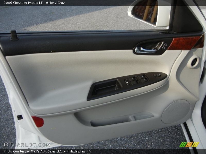 White / Gray 2006 Chevrolet Impala LT