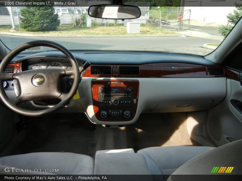 White / Gray 2006 Chevrolet Impala LT