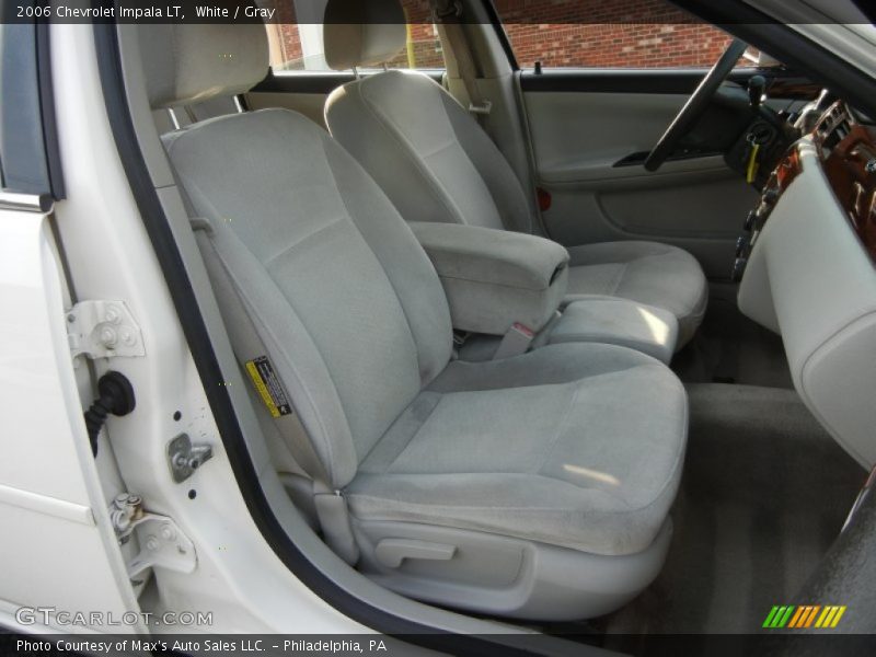 White / Gray 2006 Chevrolet Impala LT