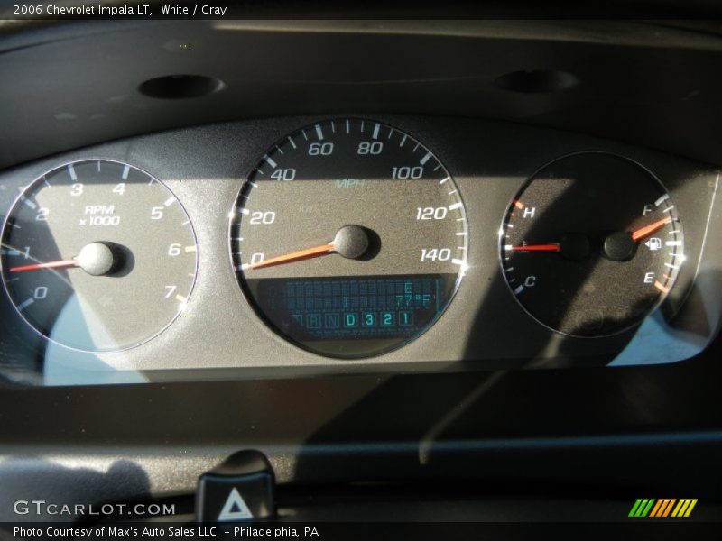 White / Gray 2006 Chevrolet Impala LT