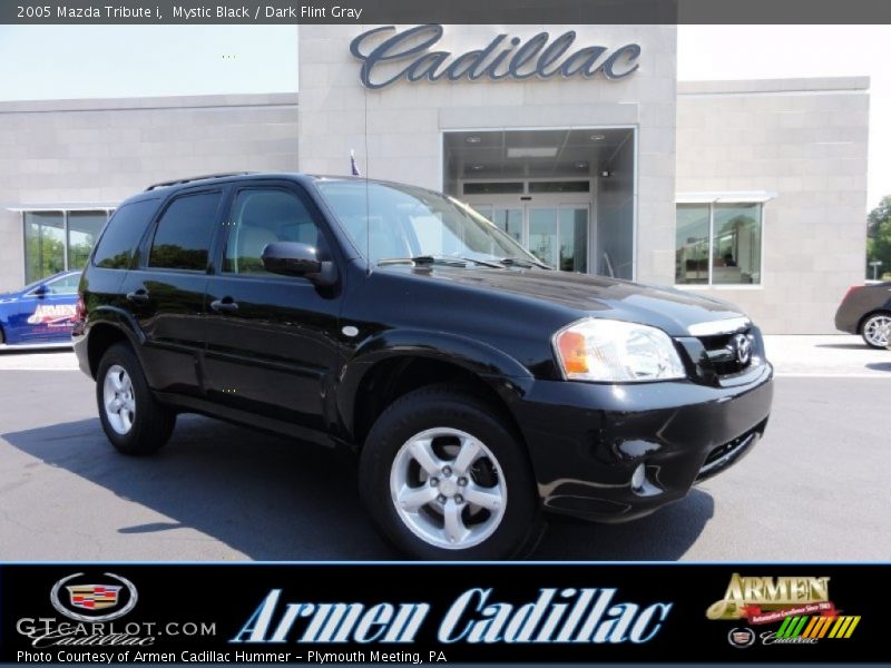 Mystic Black / Dark Flint Gray 2005 Mazda Tribute i