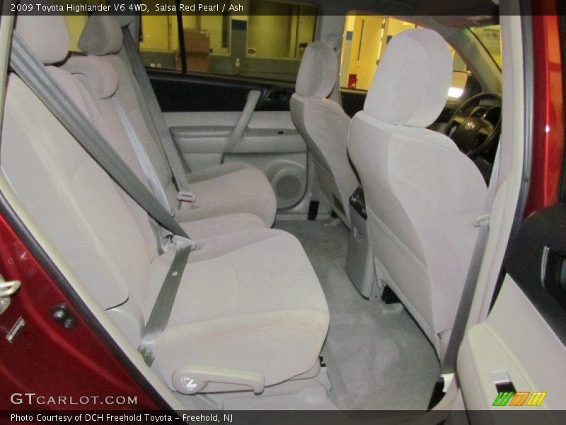 Salsa Red Pearl / Ash 2009 Toyota Highlander V6 4WD