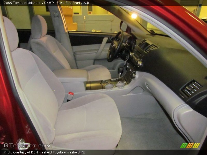 Salsa Red Pearl / Ash 2009 Toyota Highlander V6 4WD