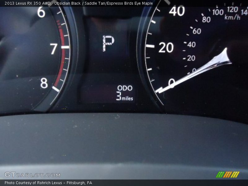 Obsidian Black / Saddle Tan/Espresso Birds Eye Maple 2013 Lexus RX 350 AWD
