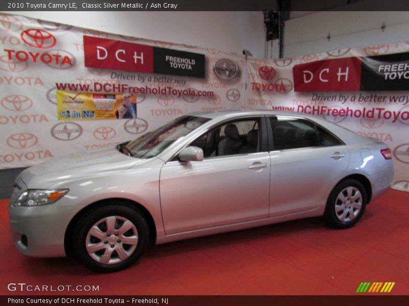 Classic Silver Metallic / Ash Gray 2010 Toyota Camry LE