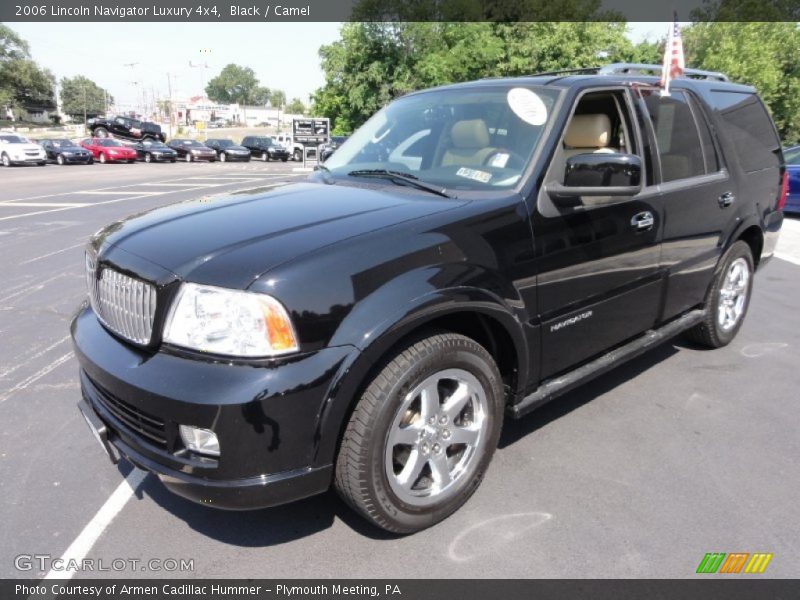 Black / Camel 2006 Lincoln Navigator Luxury 4x4