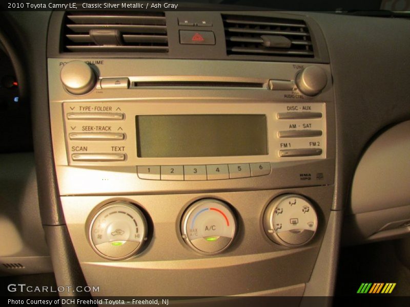 Classic Silver Metallic / Ash Gray 2010 Toyota Camry LE