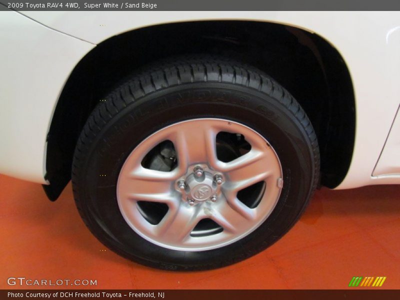 Super White / Sand Beige 2009 Toyota RAV4 4WD