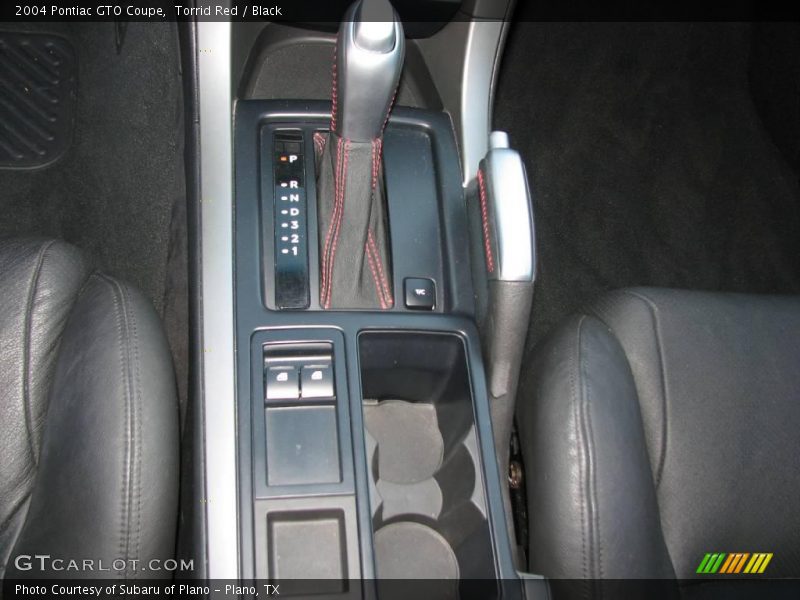 Torrid Red / Black 2004 Pontiac GTO Coupe