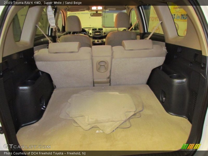 Super White / Sand Beige 2009 Toyota RAV4 4WD