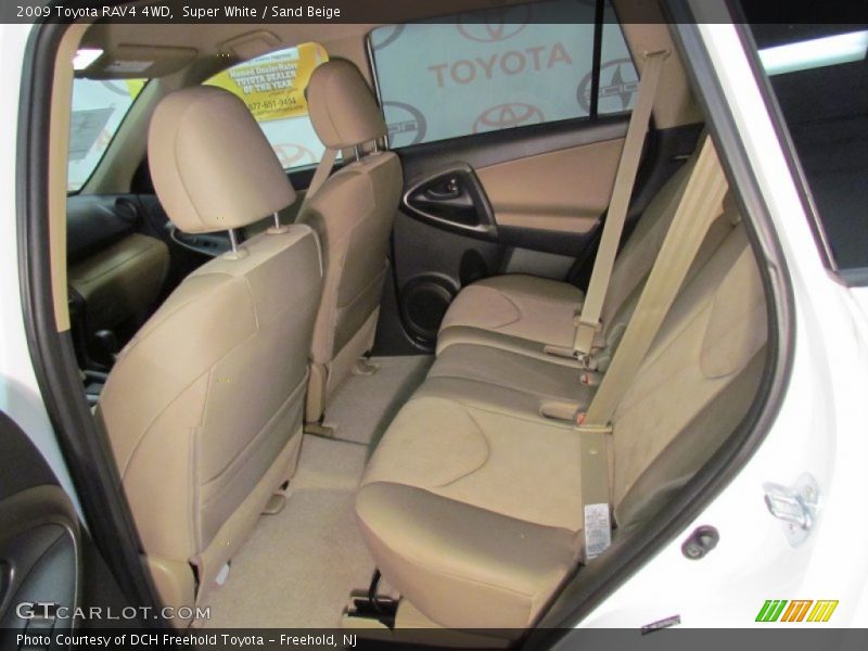 Super White / Sand Beige 2009 Toyota RAV4 4WD