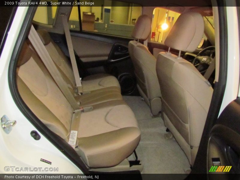 Super White / Sand Beige 2009 Toyota RAV4 4WD