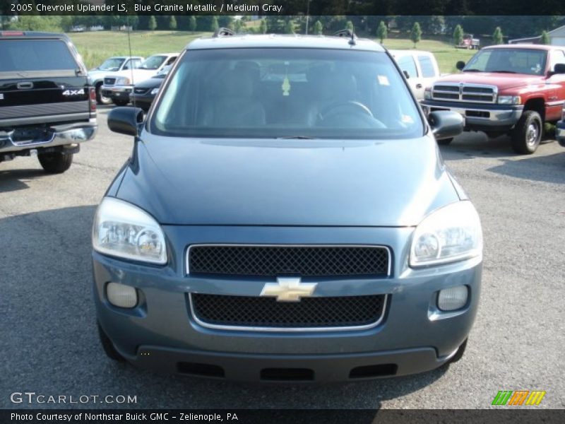 Blue Granite Metallic / Medium Gray 2005 Chevrolet Uplander LS