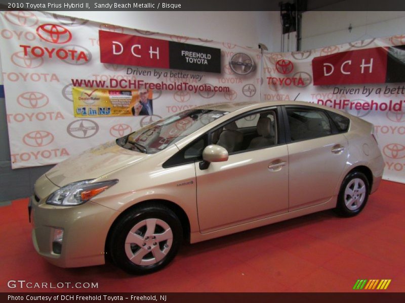 Sandy Beach Metallic / Bisque 2010 Toyota Prius Hybrid II