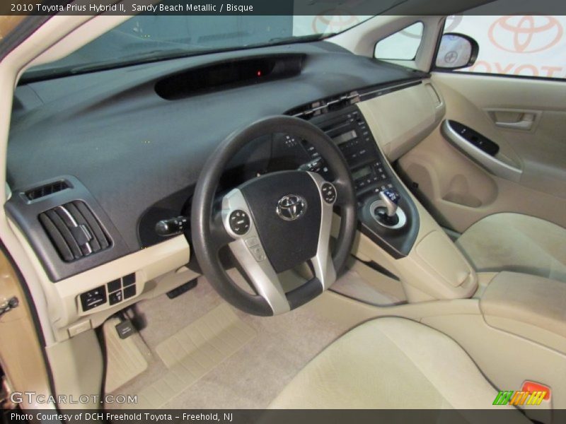 Sandy Beach Metallic / Bisque 2010 Toyota Prius Hybrid II