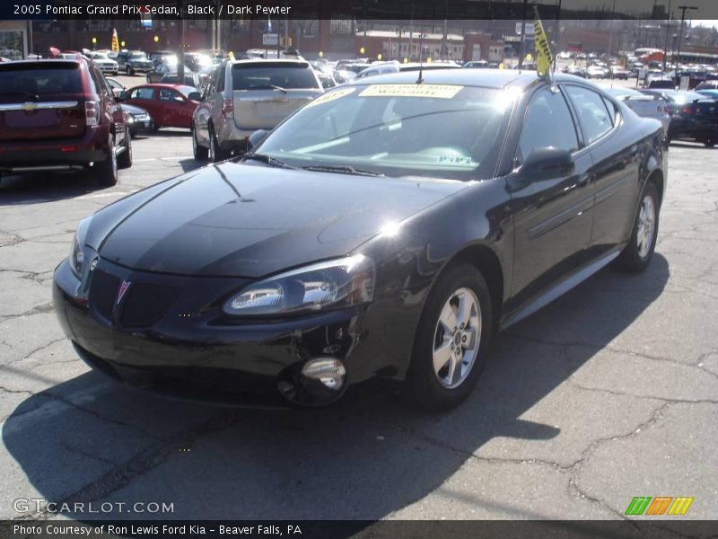 Black / Dark Pewter 2005 Pontiac Grand Prix Sedan