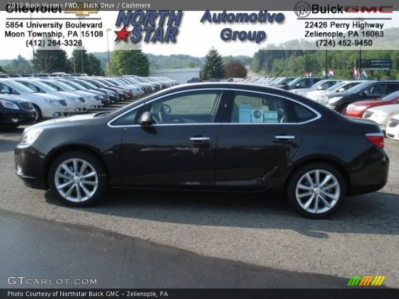 Black Onyx / Cashmere 2012 Buick Verano FWD