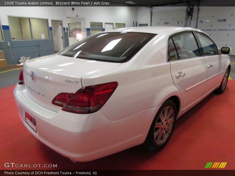 Blizzard White Pearl / Ash Gray 2008 Toyota Avalon Limited