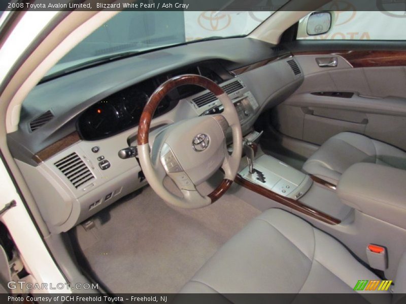 Blizzard White Pearl / Ash Gray 2008 Toyota Avalon Limited