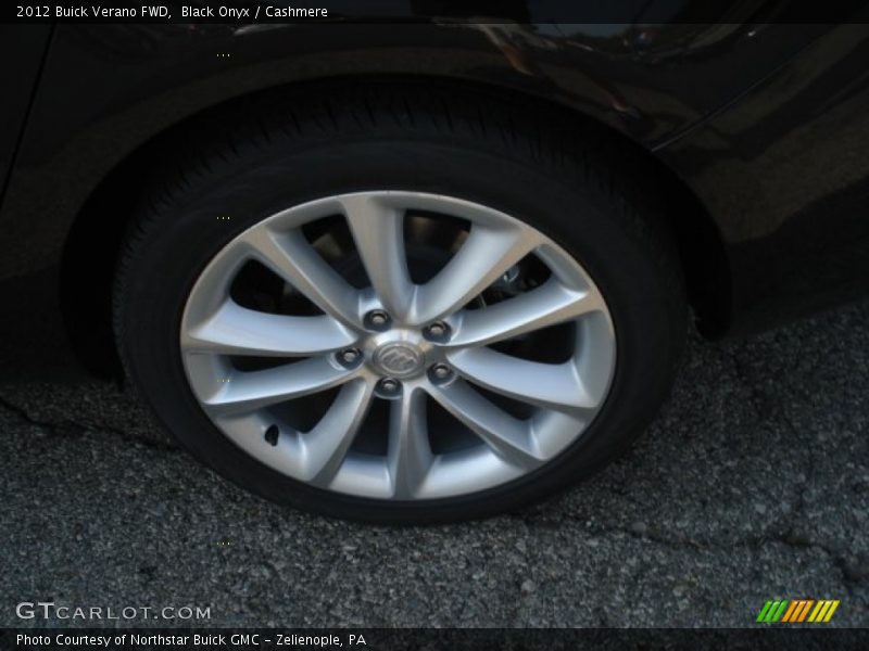 Black Onyx / Cashmere 2012 Buick Verano FWD