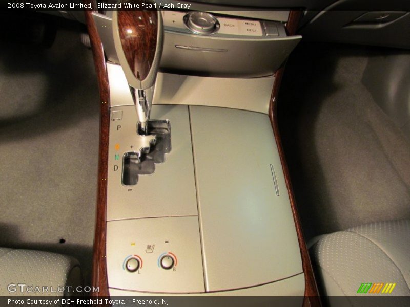 Blizzard White Pearl / Ash Gray 2008 Toyota Avalon Limited
