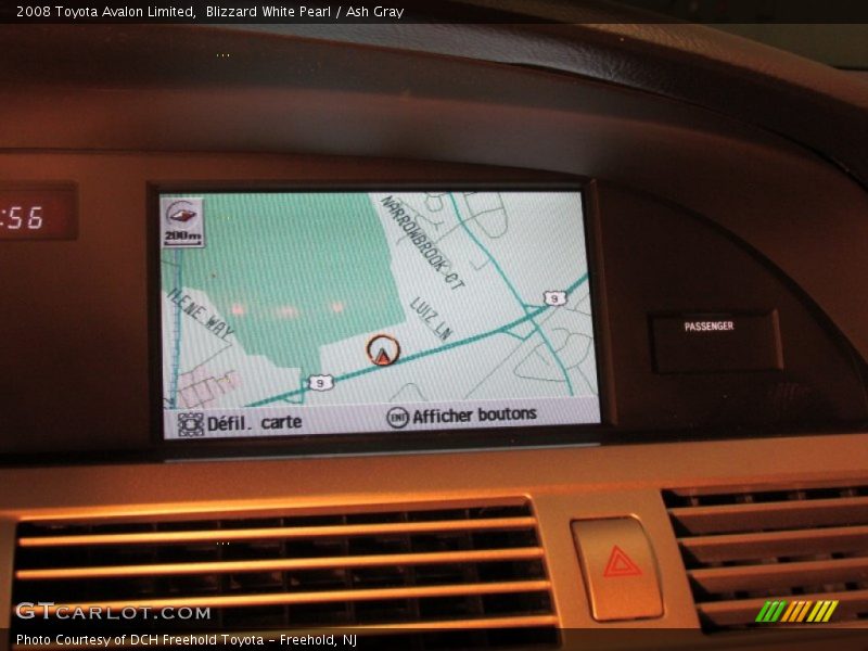 Blizzard White Pearl / Ash Gray 2008 Toyota Avalon Limited