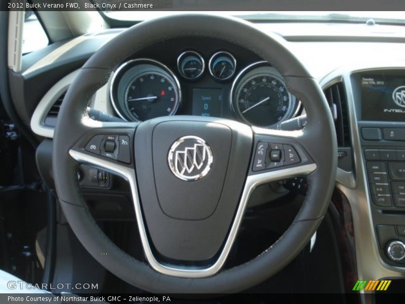 Black Onyx / Cashmere 2012 Buick Verano FWD