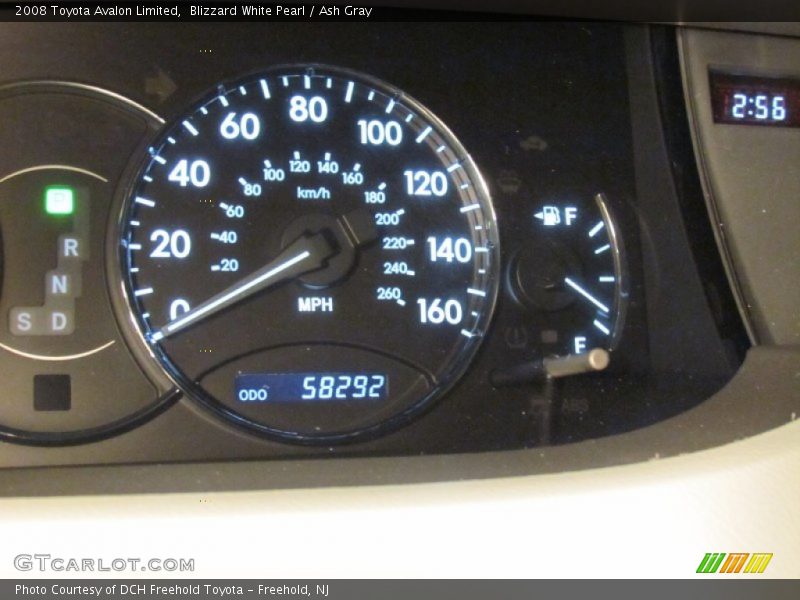 Blizzard White Pearl / Ash Gray 2008 Toyota Avalon Limited