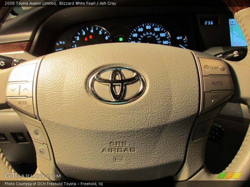 Blizzard White Pearl / Ash Gray 2008 Toyota Avalon Limited