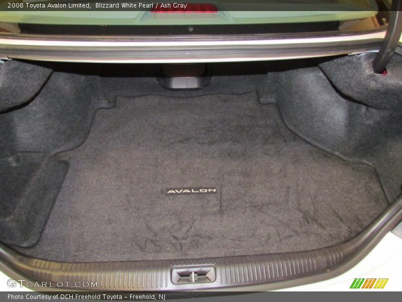 Blizzard White Pearl / Ash Gray 2008 Toyota Avalon Limited