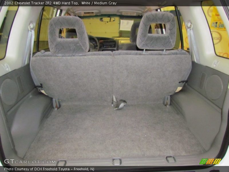 White / Medium Gray 2002 Chevrolet Tracker ZR2 4WD Hard Top
