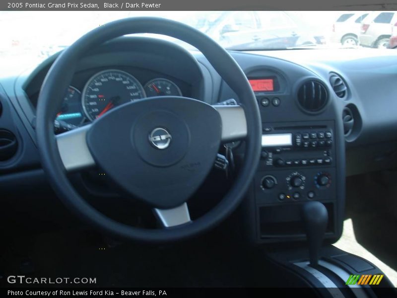 Black / Dark Pewter 2005 Pontiac Grand Prix Sedan