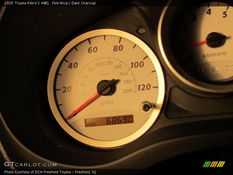 Flint Mica / Dark Charcoal 2005 Toyota RAV4 S 4WD