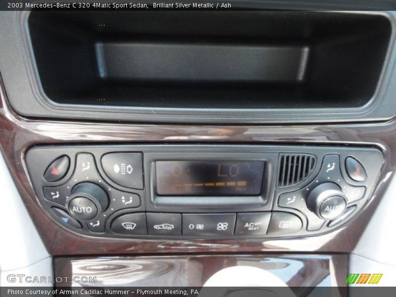 Brilliant Silver Metallic / Ash 2003 Mercedes-Benz C 320 4Matic Sport Sedan