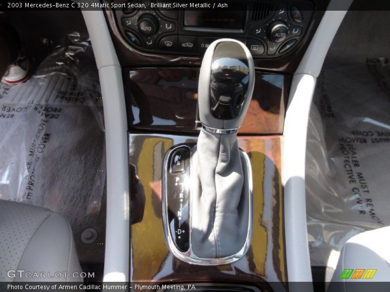 Brilliant Silver Metallic / Ash 2003 Mercedes-Benz C 320 4Matic Sport Sedan