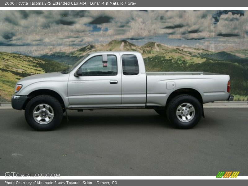  2000 Tacoma SR5 Extended Cab 4x4 Lunar Mist Metallic