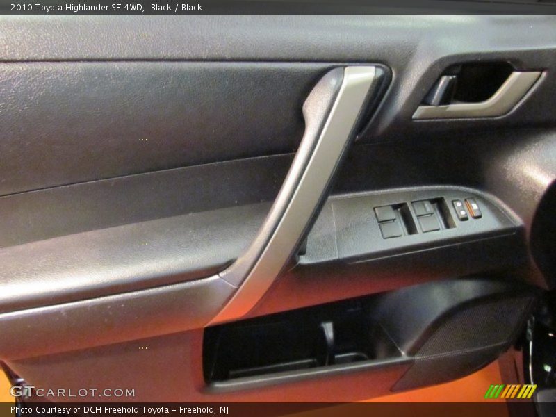 Black / Black 2010 Toyota Highlander SE 4WD