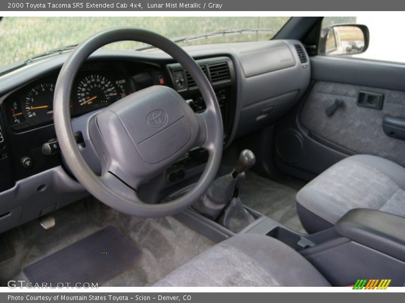 Gray Interior - 2000 Tacoma SR5 Extended Cab 4x4 