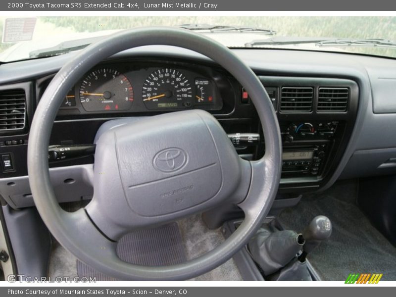 Dashboard of 2000 Tacoma SR5 Extended Cab 4x4