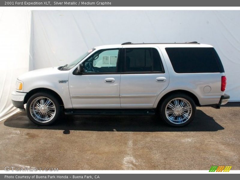 Silver Metallic / Medium Graphite 2001 Ford Expedition XLT