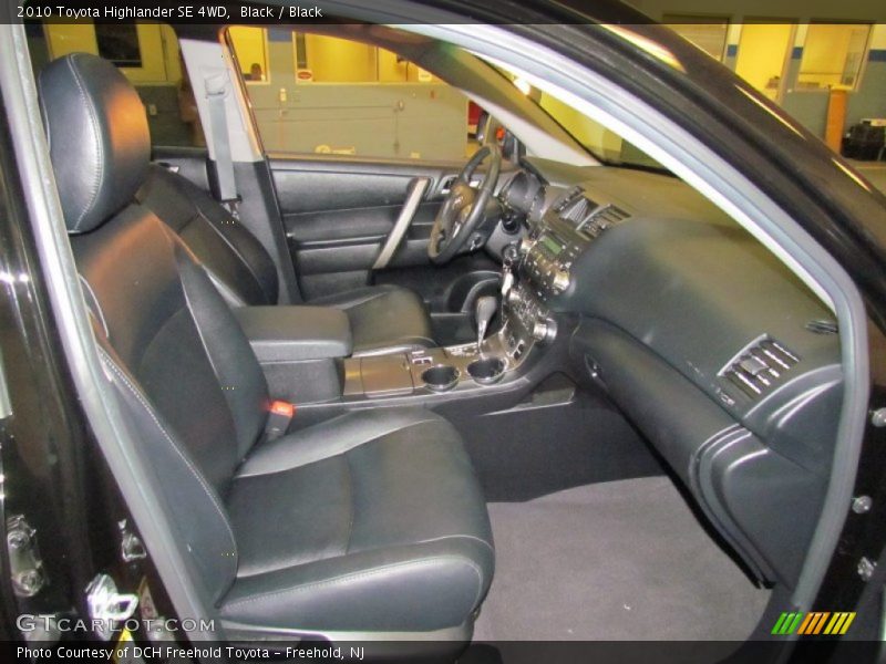 Black / Black 2010 Toyota Highlander SE 4WD